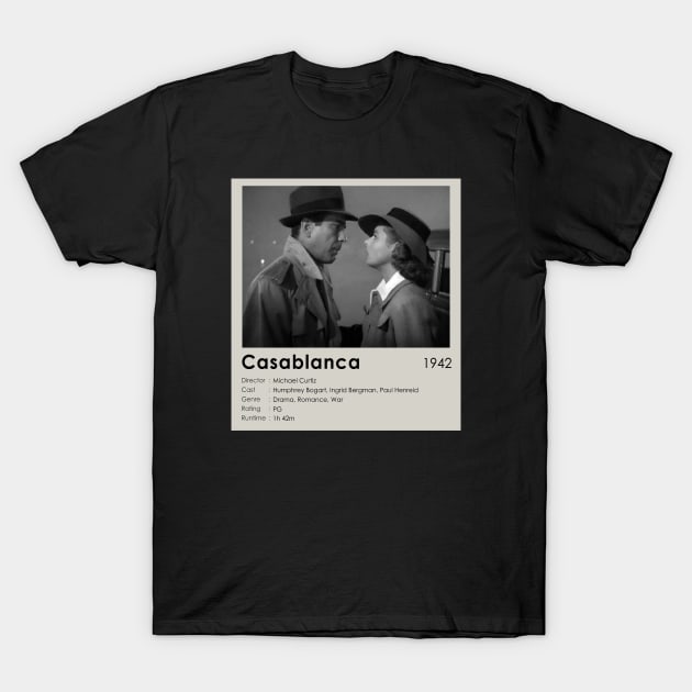 casablanca best scene T-Shirt by OlkiaArt